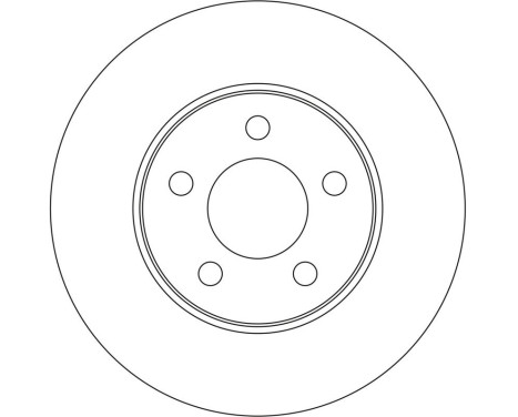 Brake Disc DF4503 TRW, Image 2