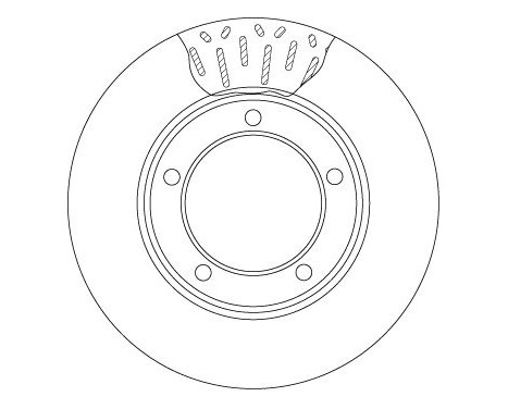 Brake Disc DF4506 TRW, Image 3