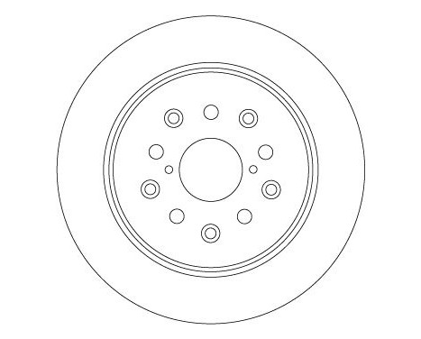 Brake Disc DF4509 TRW, Image 2