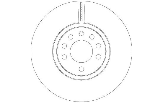 Brake Disc DF4549 TRW, Image 3