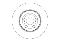 Brake disc DF4630 TRW