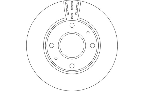 Brake Disc DF4698 TRW, Image 3