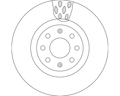 Brake Disc DF4737 TRW, Image 3