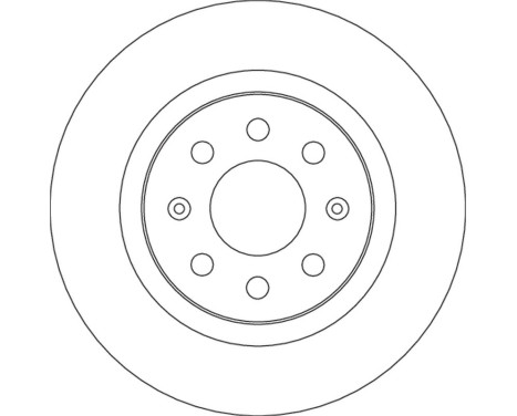 Brake Disc DF4740 TRW, Image 3