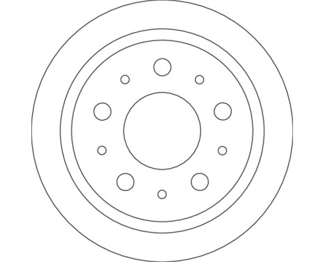 Brake Disc DF4750 TRW, Image 3