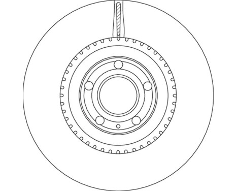 Brake Disc DF4757S TRW, Image 2