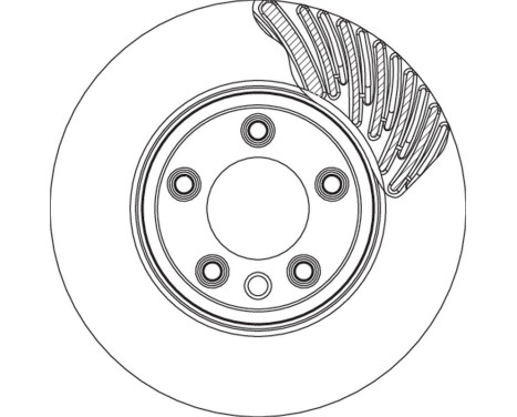 Brake Disc DF4760S TRW, Image 2