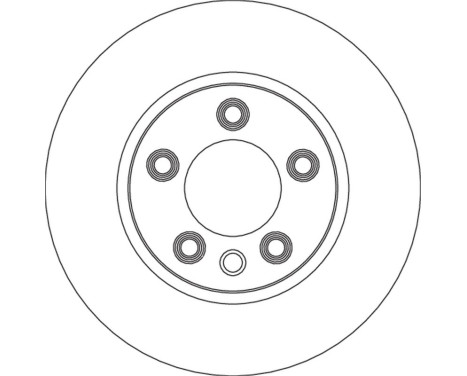 Brake Disc DF4762S TRW, Image 3