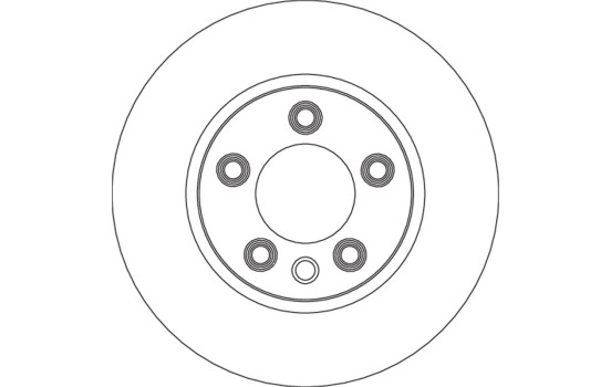 Brake Disc DF4762S TRW, Image 3