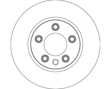 Brake Disc DF4763S TRW, Image 3