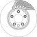 Brake Disc DF4764S TRW, Thumbnail 2