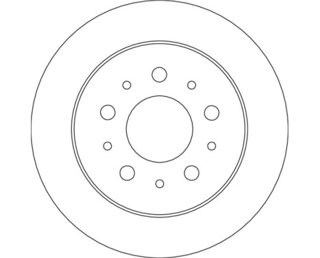 Brake Disc DF4770 TRW, Image 4