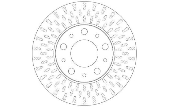 Brake Disc DF4771S TRW, Image 3