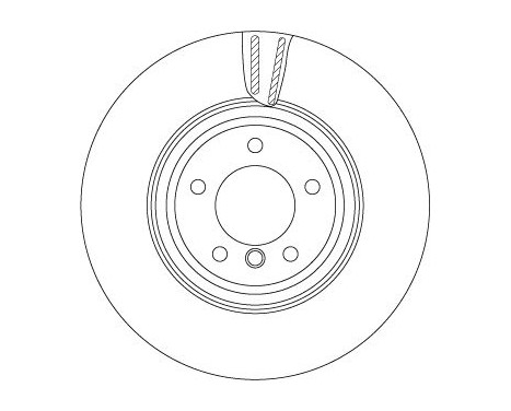 Brake Disc DF4775S TRW, Image 2