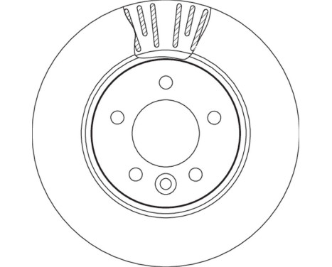 Brake Disc DF4790 TRW, Image 3