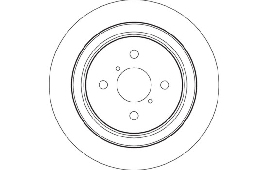 Brake Disc DF4800 TRW, Image 3