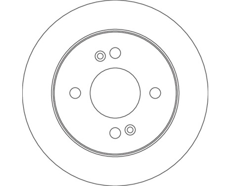 Brake Disc DF4801 TRW, Image 3