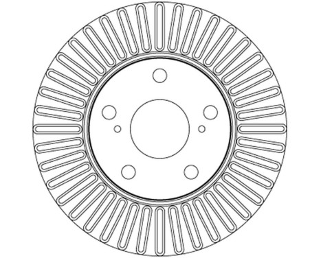 Brake Disc DF4808 TRW, Image 3