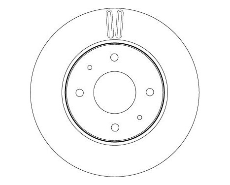 Brake Disc DF4809 TRW, Image 3