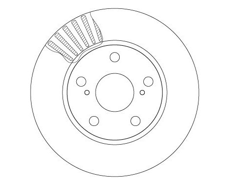 Brake Disc DF4810 TRW, Image 3