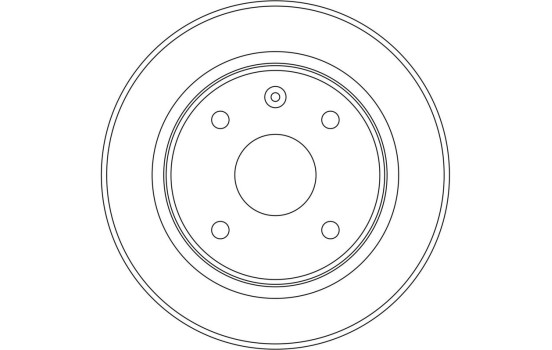 Brake Disc DF4812 TRW, Image 2