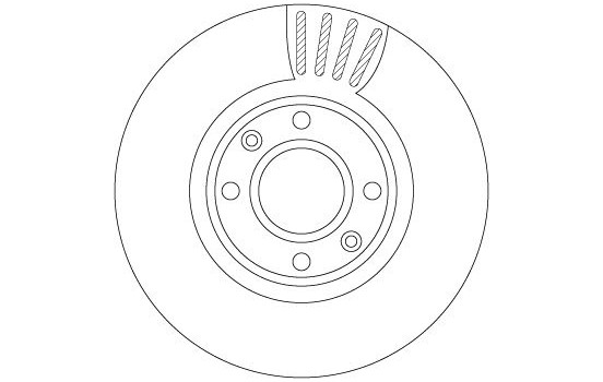 Brake Disc DF4813S TRW, Image 4