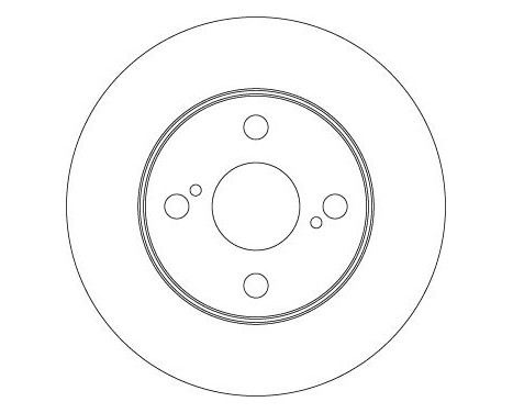 Brake Disc DF4827 TRW, Image 3