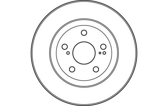 Brake Disc DF4828S TRW, Image 4
