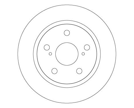 Brake Disc DF4830 TRW, Image 3