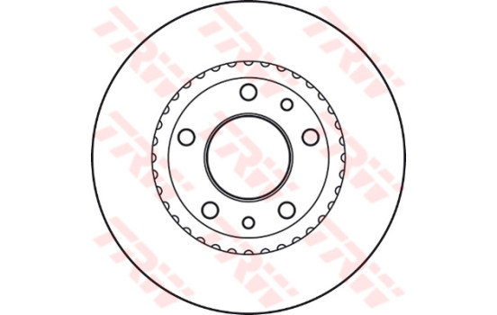 Brake Disc DF4836S TRW, Image 2