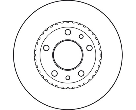 Brake Disc DF4836S TRW, Image 4