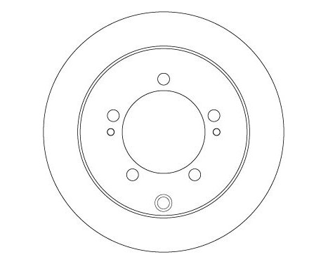 Brake Disc DF4845 TRW, Image 3