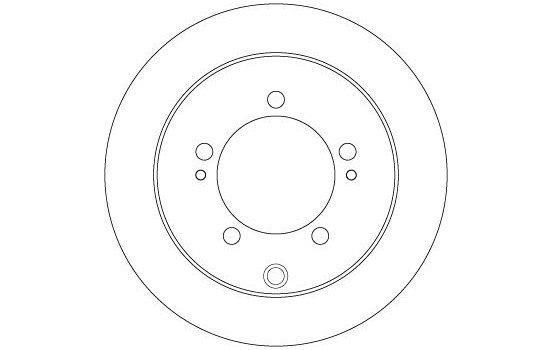 Brake Disc DF4845 TRW, Image 3
