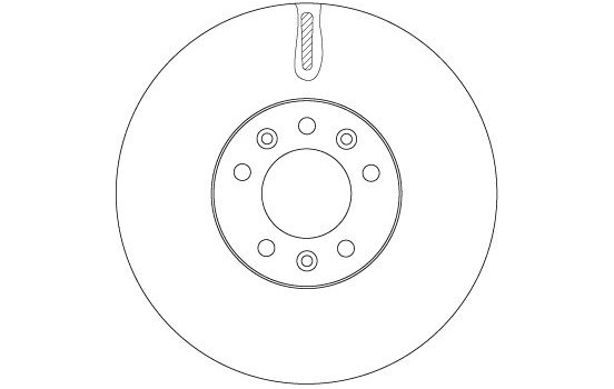 Brake Disc DF4849S TRW, Image 4