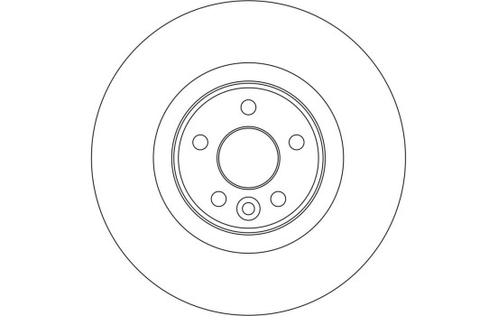 Brake Disc DF4851S TRW, Image 3