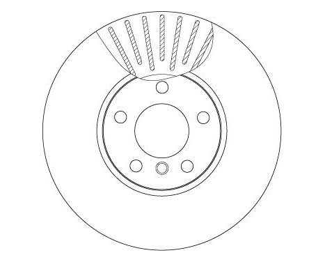 Brake Disc DF4852S TRW, Image 3