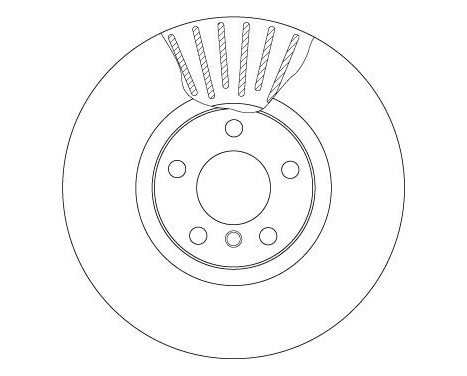 Brake Disc DF4853S TRW, Image 3