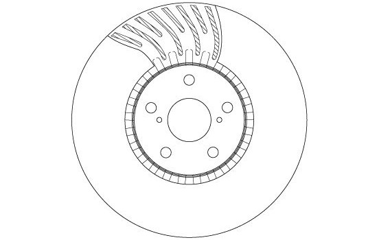 Brake Disc DF4855S TRW, Image 3