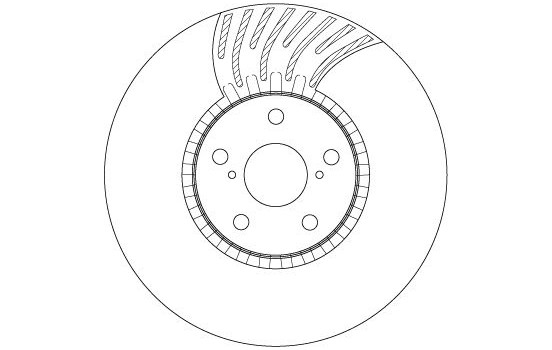 Brake Disc DF4856S TRW, Image 2