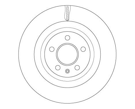 Brake Disc DF4860S TRW, Image 3