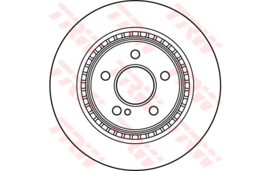 Brake Disc DF4864S TRW, Image 2