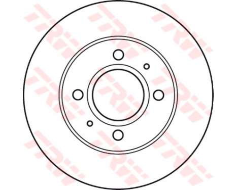 Brake Disc DF4892 TRW, Image 2