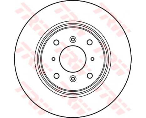 Brake Disc DF4908 TRW, Image 2