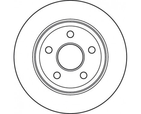 Brake Disc DF4914S TRW, Image 4