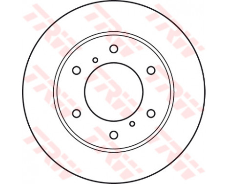 Brake Disc DF4920 TRW, Image 2