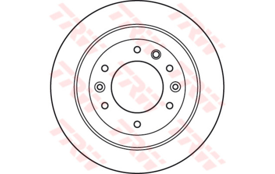 Brake Disc DF4925 TRW, Image 2
