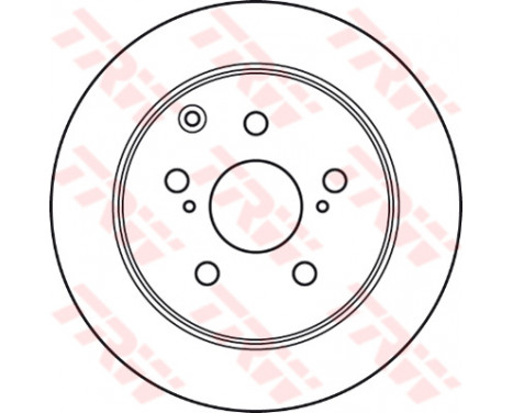 Brake Disc DF4927 TRW, Image 2