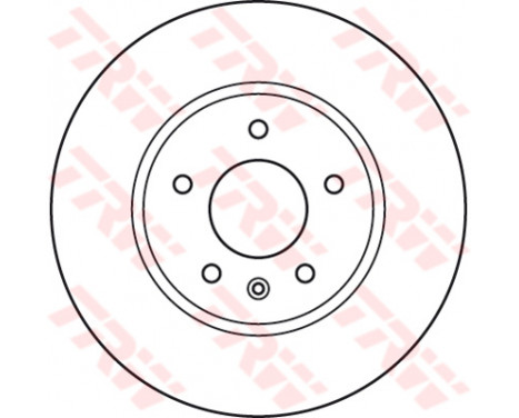 Brake Disc DF4928S TRW, Image 2