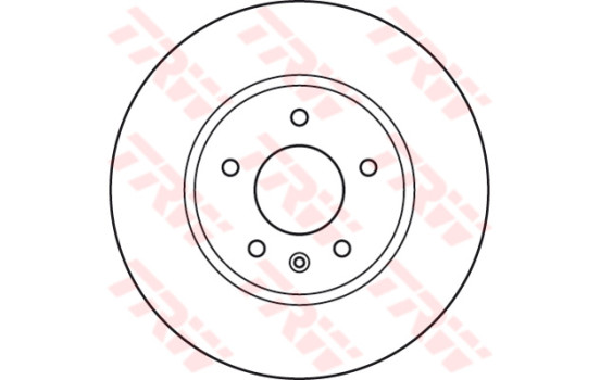Brake Disc DF4928S TRW, Image 2
