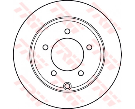 Brake Disc DF4931 TRW, Image 2